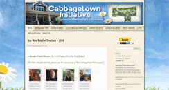 Desktop Screenshot of cabbagetowninitiative.org